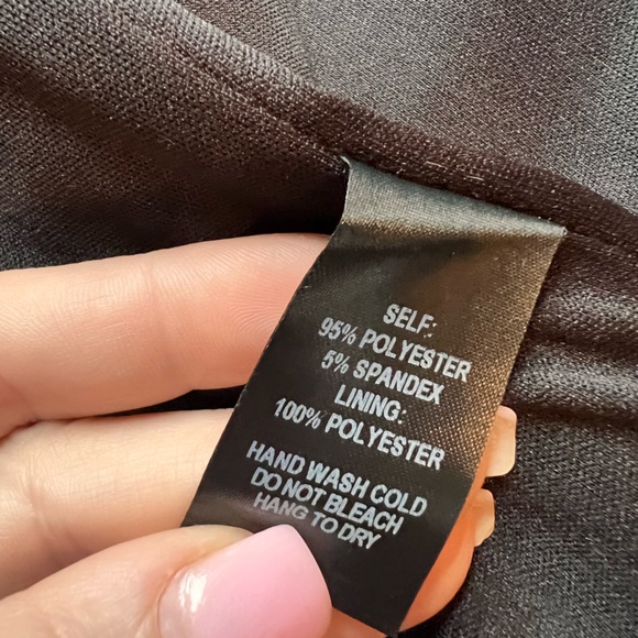 NWT Lulu’s Tube Top Black - Picture 5 of 5